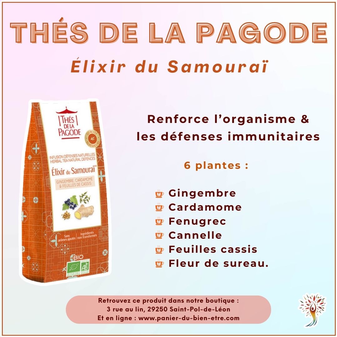 Elixir du Samouraï des thés de la Pagode