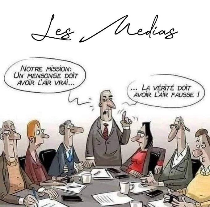 Nos médias nous veulent tellement de bien ! (Crédit: inconnu mais génial) Nos médias nous veulent tellement de bien ! (Crédit: inconnu mais génial)